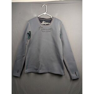 Kutting Weight Men Grey Neoprene Sauna Shirt Long Sleeve Weight Loss 2XL
